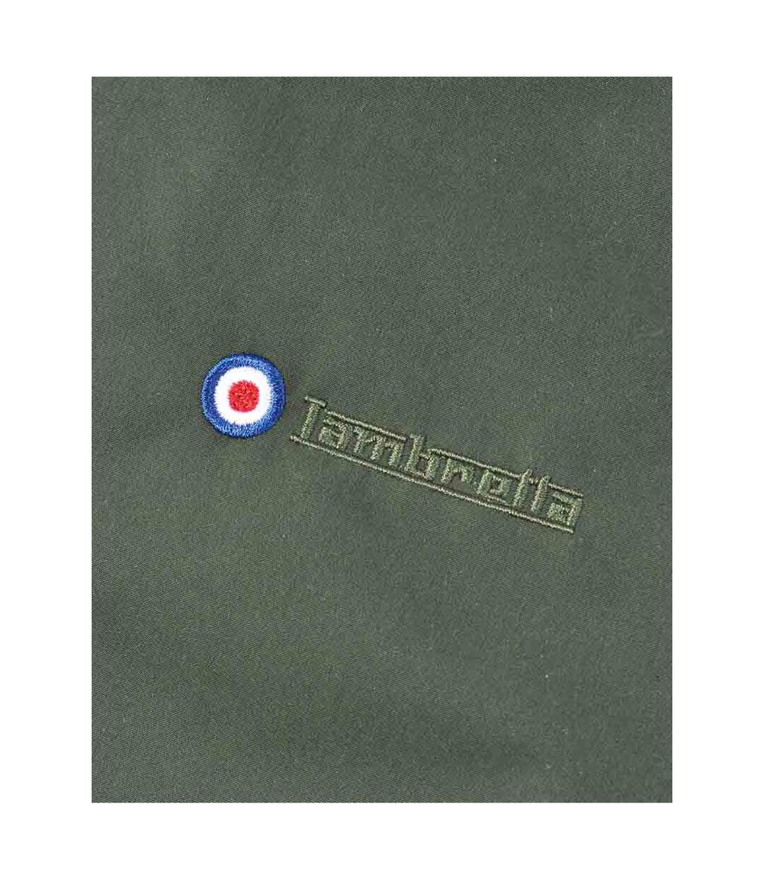 Doudoune Matelassée Aw25 Homme Vert Kaki Lambretta-3