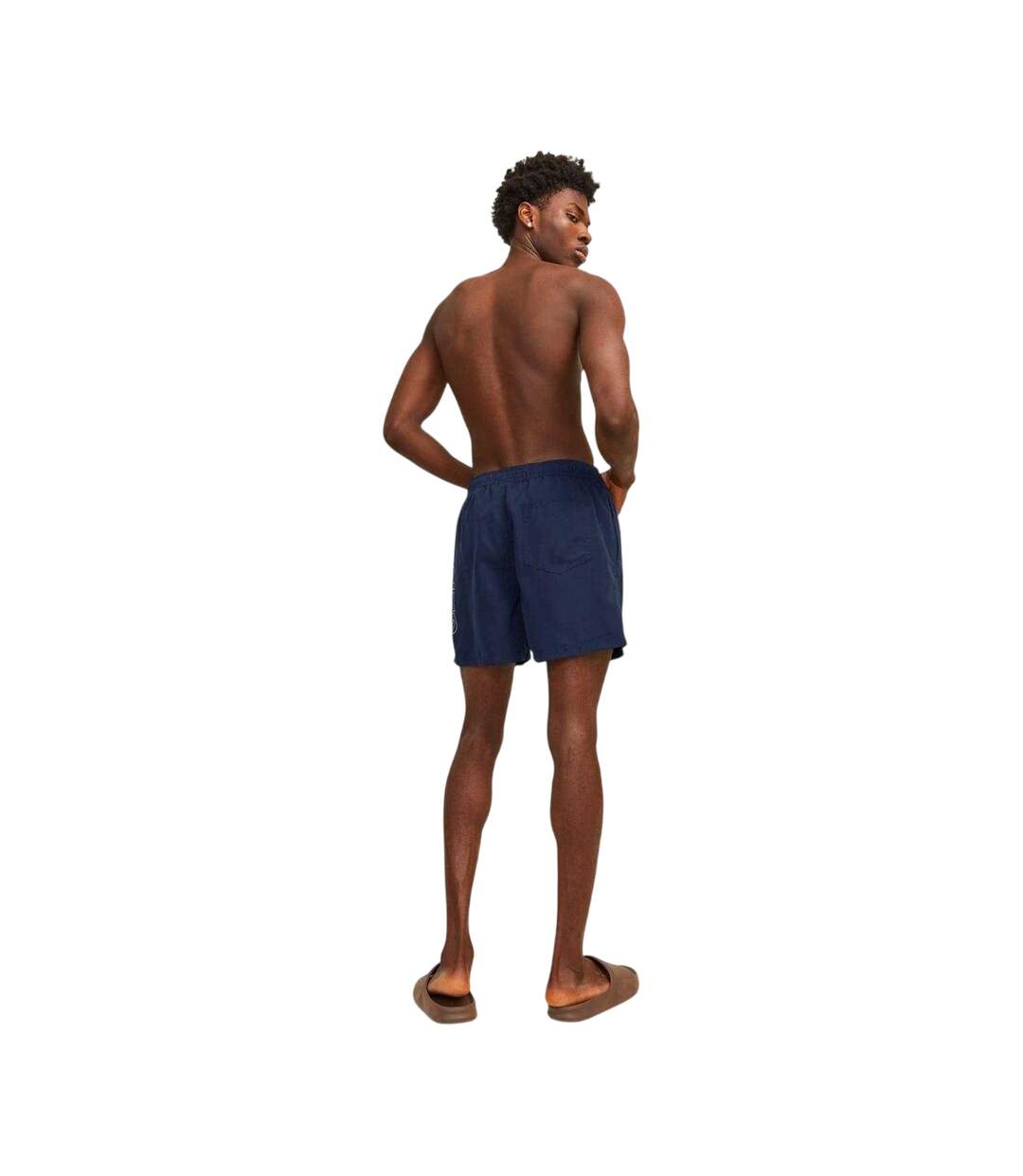 Mens Quick Dry Swim Shorts Navy Blazer Jack And Jones-2