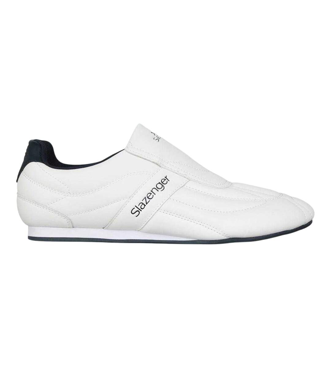 Baskets Warrior Homme Blanc Bleu Marine Slazenger-1