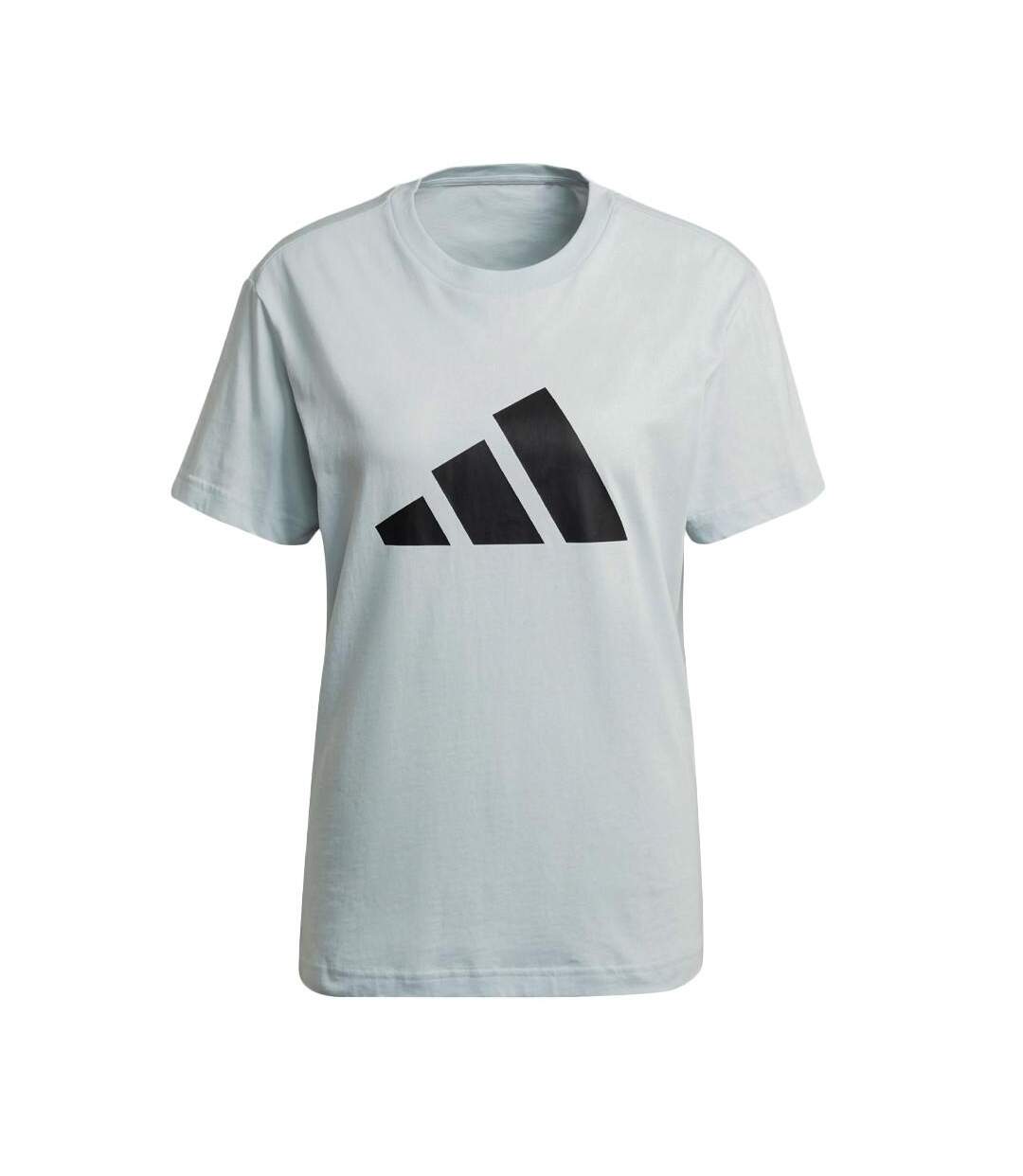 T-shirt Bleu clair Femme Adidas Icons - L-1