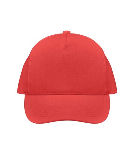 Bicca Organic Cotton Baseball Cap Red MidOcean