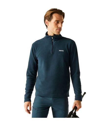 Great Outdoors Mens Thompson Half Zip Fleece Top Night Sky Regatta