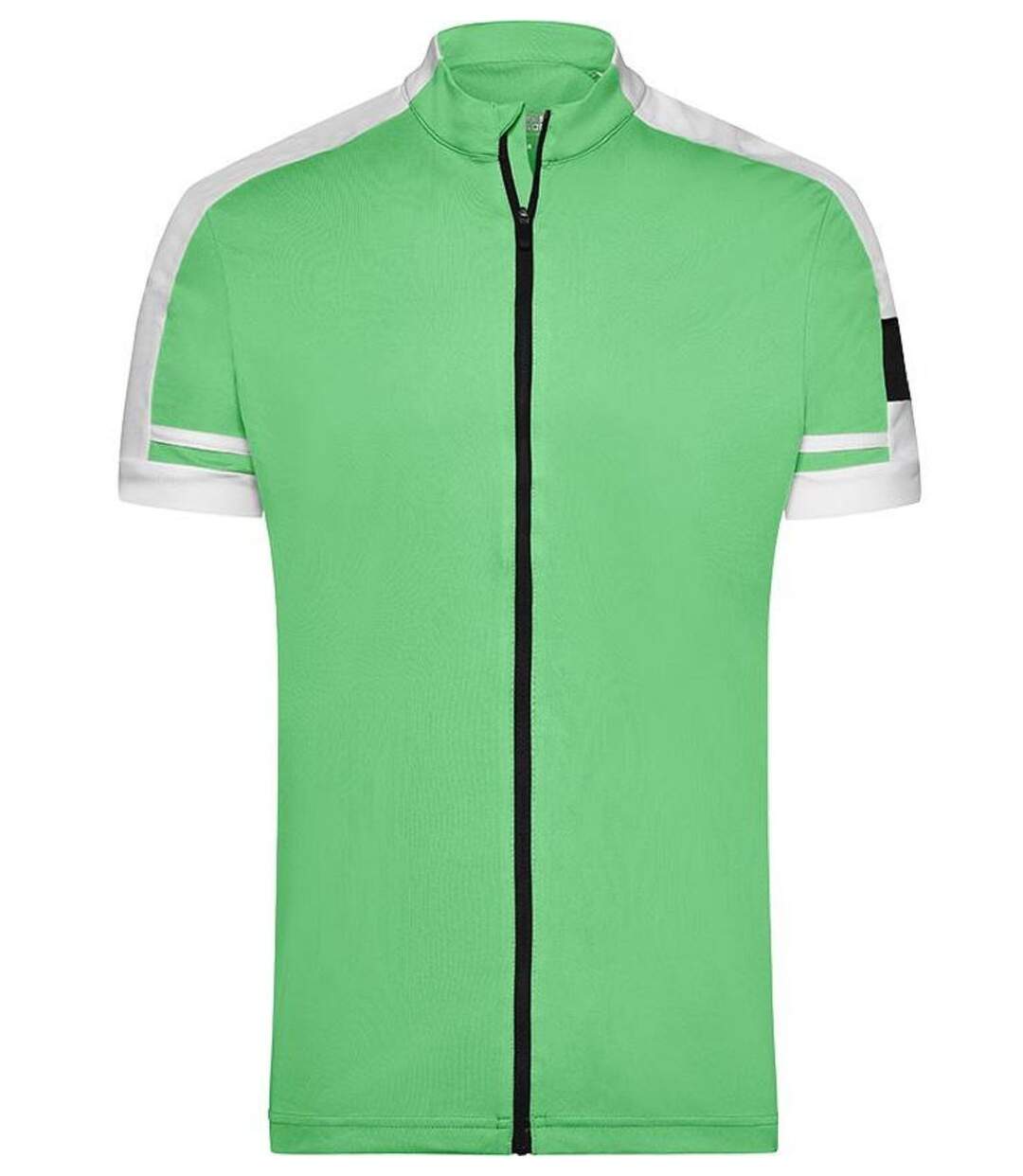 maillot cycliste zippé HOMME JN454 - vert