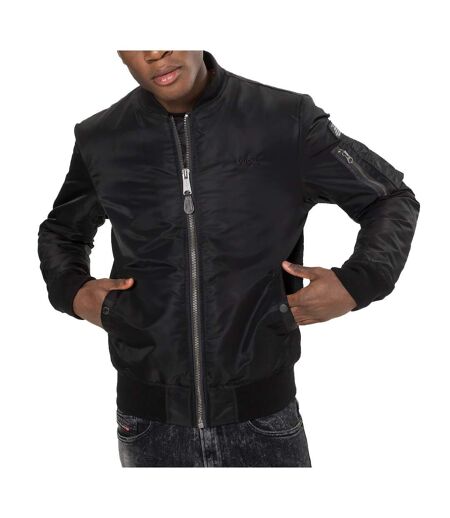 Bomber Noir Homme Schott Jet17