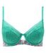 Soutien-gorge coques moulées vert Mathilde