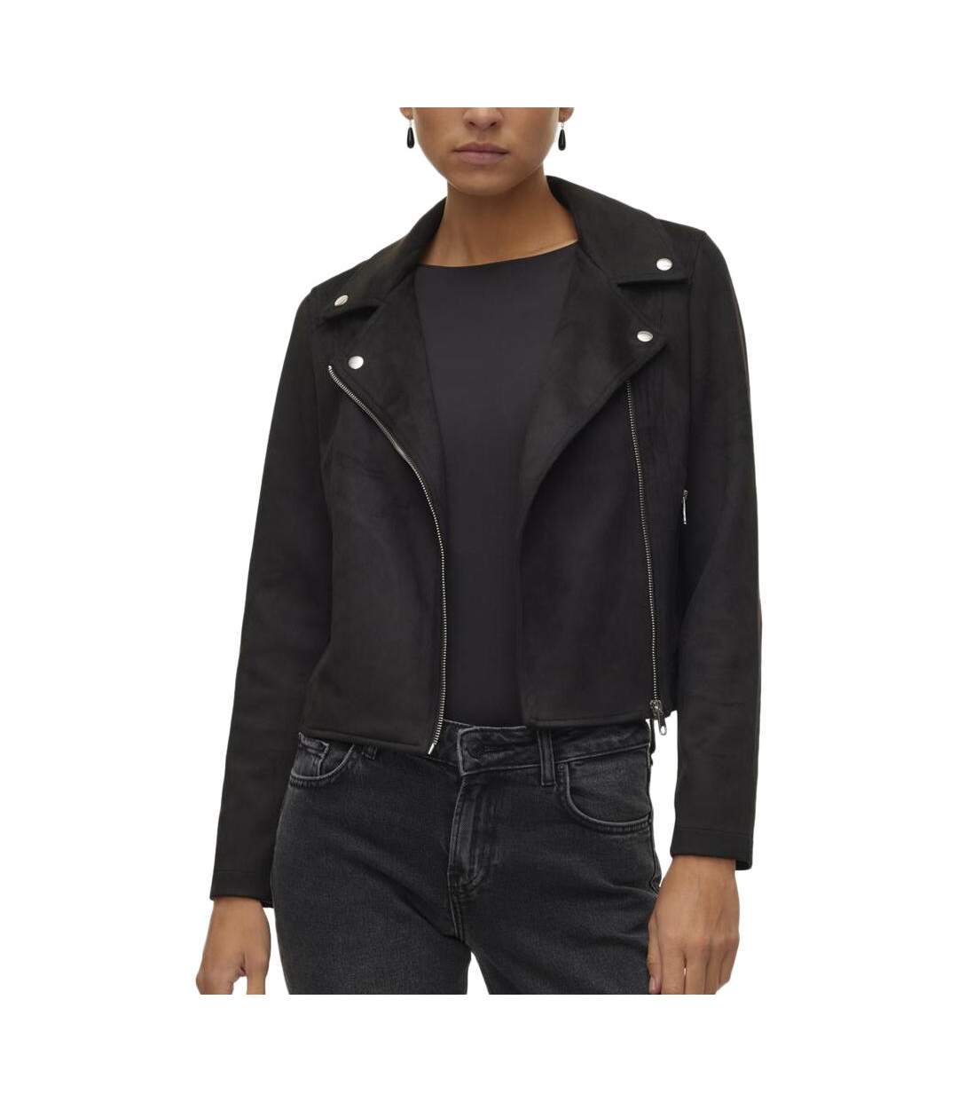 Veste Noire Femme Vero Moda Jose - M-1