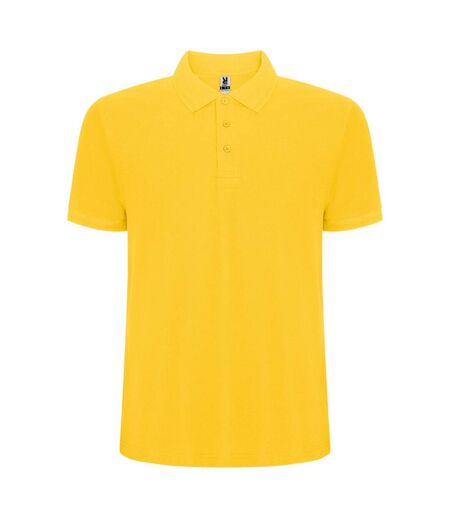 Polo pegaso premium homme jaune Roly