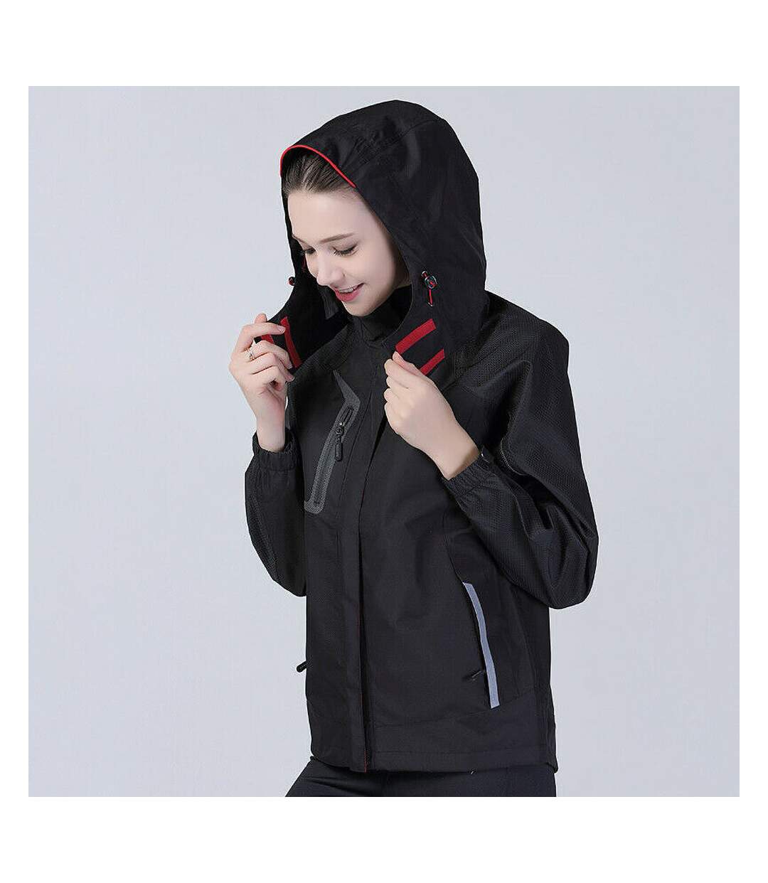 Veste imperméable femme noir Spiro-3