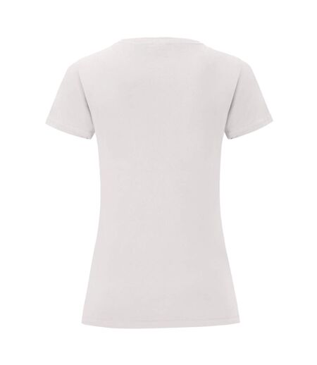 Fruit Of The Loom Womens/Ladies Iconic T-Shirt (White) - UTPC3400