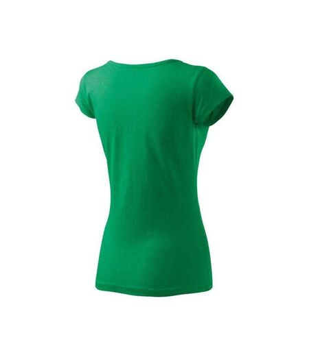 T-shirt Pure Femme Vert Gazon Malfini