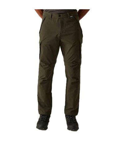 Pantalon À Poches Questra Homme Kaki Foncé Regatta