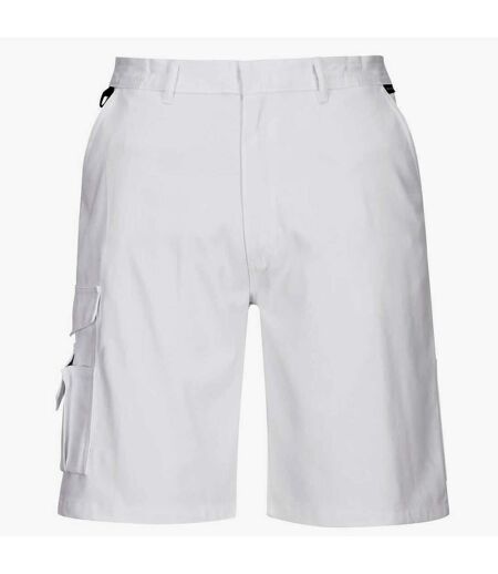 Portwest Mens Painters Shorts (White)