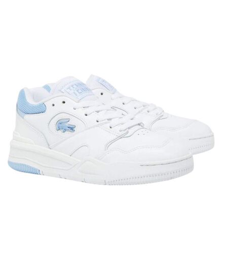 Baskets Lineshot Femme Blanc Bleu Lacoste