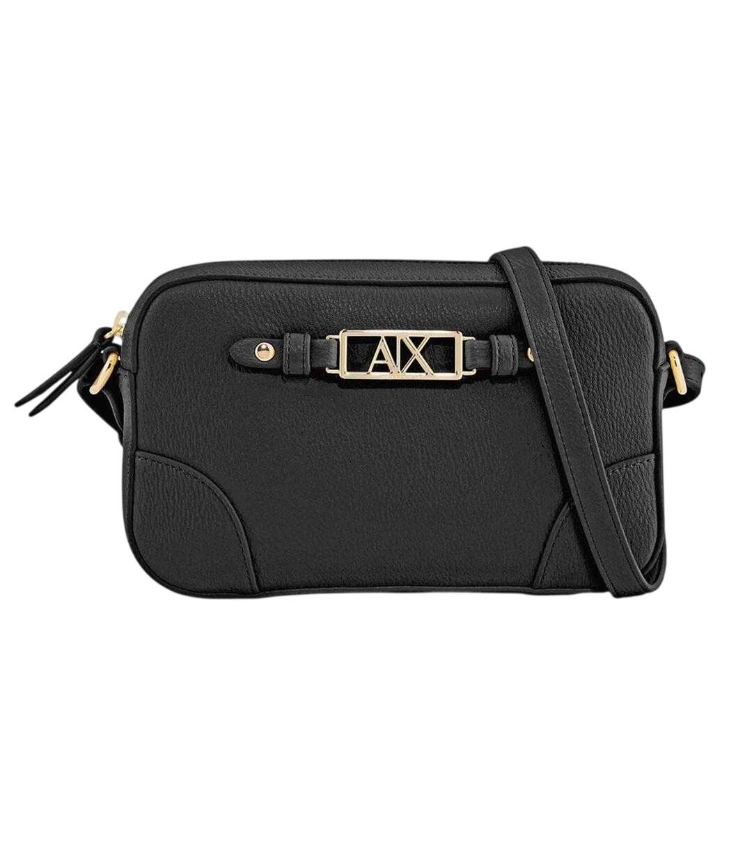 Womens/ladies Crossbody Bag One Size Black Armani Exchange-1