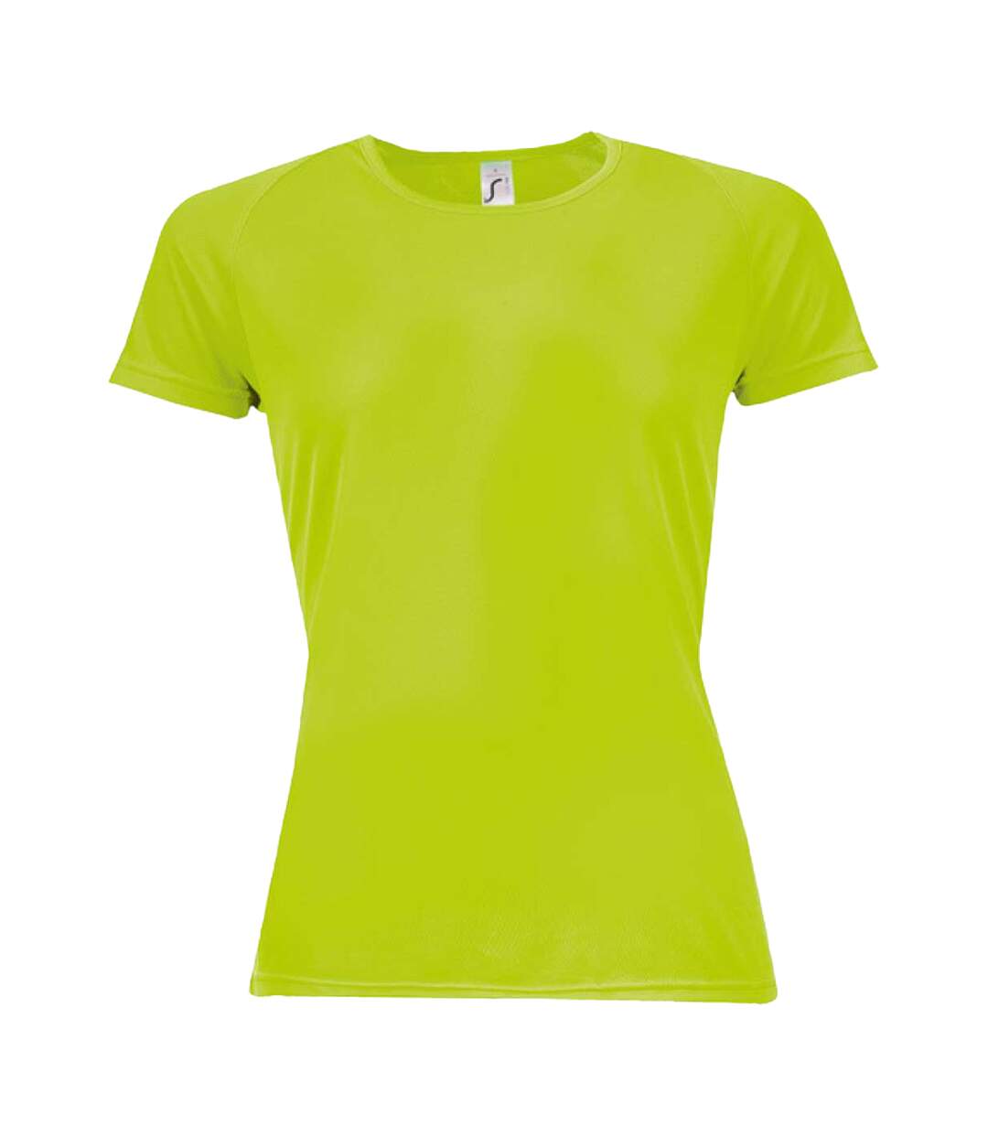 T-shirt Sporty Femme Vert Néon SOLS-1