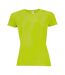 T-shirt Sporty Femme Vert Néon SOLS-1