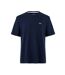 T-shirt Motif/style Quadrillage Homme Bleu Marine Lacoste-1