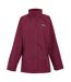 Veste Imperméable Daysha Femme Rouge Sombre Regatta-1
