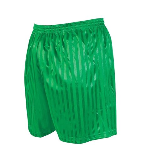 Precision Unisex Adult Continental Striped Football Shorts (Green)