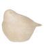 Statuette Déco Oiseau à Poser 39cm Beige-1