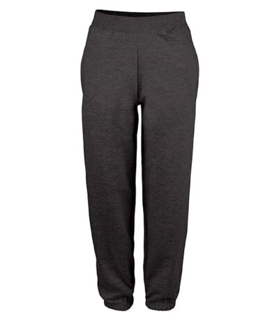 Pantalon de jogging resserré College - Homme - JH072 - gris charcoal