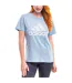 T-shirt Essentials Femme Bleu Adidas-1