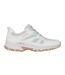 Womens/ladies Hillcrest Kamalino Suede Trainers Light Grey Skechers-3