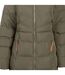 Womens/ladies Audrey Padded Jacket Dark Vine Green Trespass-4