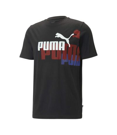 T-shirt Noir Homme Puma Power