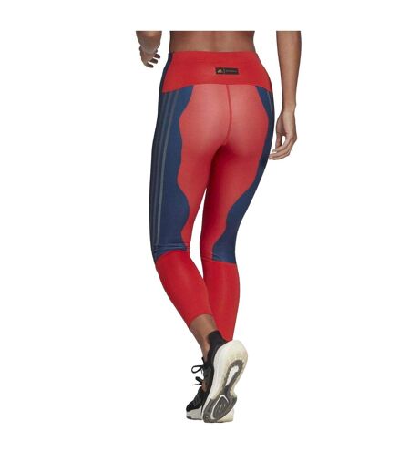 Legging Motif/style 3 Rayures Marimekko Run Icons Femme Noir Adidas