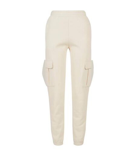 Pantalon À Poches Femme Sable Blanc Urban Classics