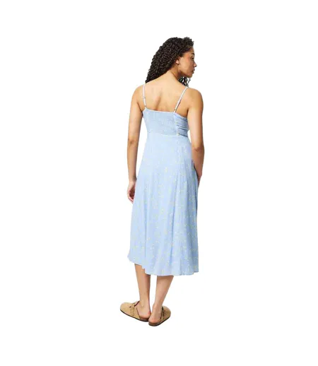 Robe À Bretelles Motif/style Floral Femme Bleu Jaune Jack Wills