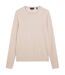 Mens Linen Blend Crew Neck Jumper Taupe Ted Baker-2