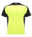 T-shirt Bugatti Adulte Jaune Fluo Noir Roly Sport-1