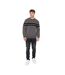 Pull Roundall Homme Gris Chiné Crosshatch-1