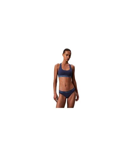 Brassière Motif/style Logo Femme Bleu Foncé Calvin Klein