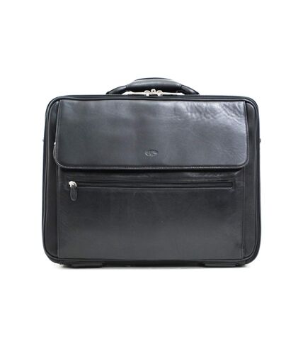 Katana - Attaché-case polyvalent en cuir - noir - 2726