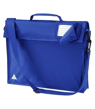 Quadra Junior Book Bag With Strap (Pack of 2) (Bright Royal) (One Size) - UTBC4337