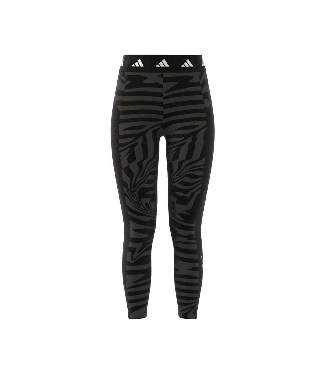 Legging Noir Femme Adidas Print - L