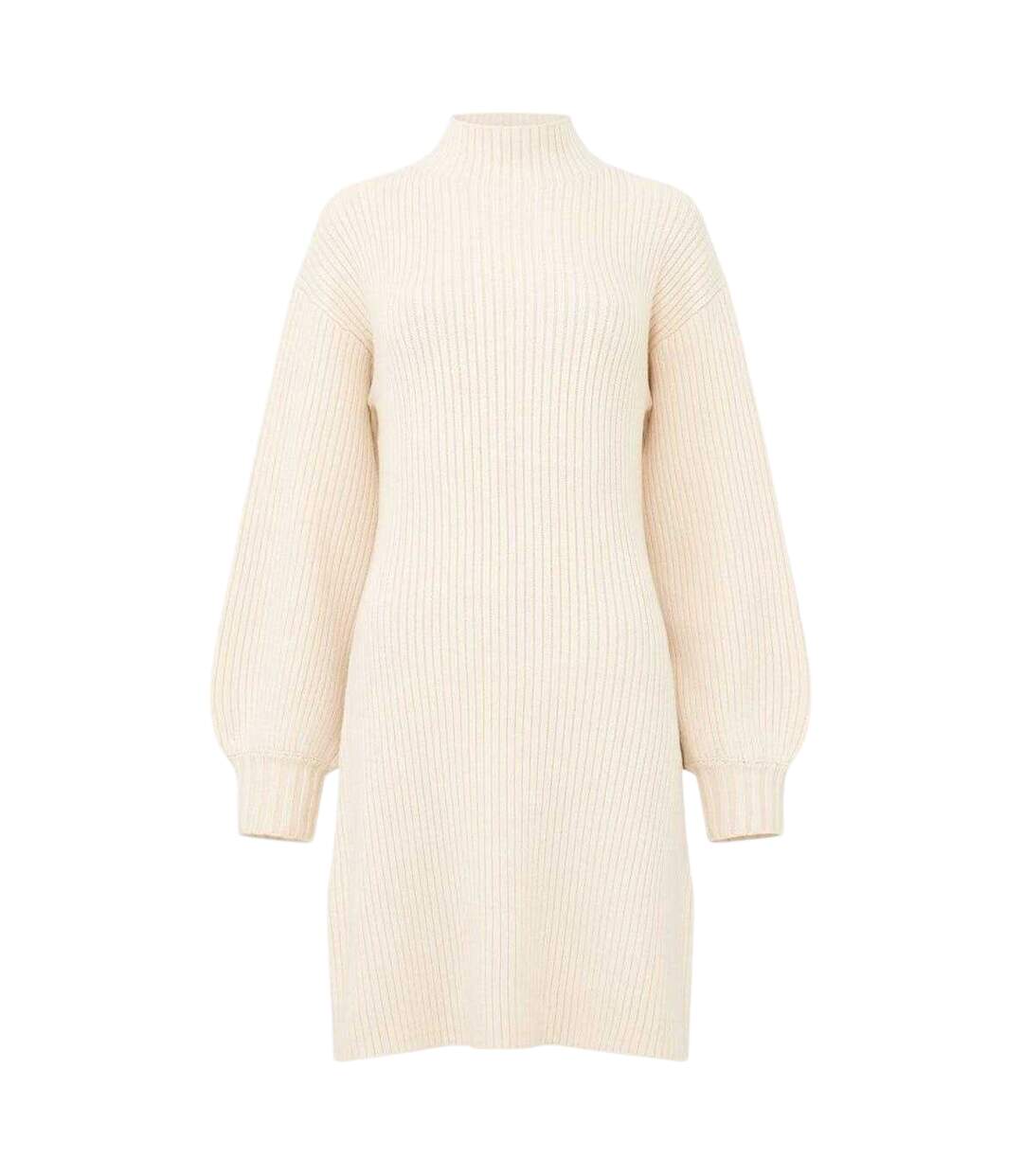 Robe Pull Myla Femme Crème French Connection-2