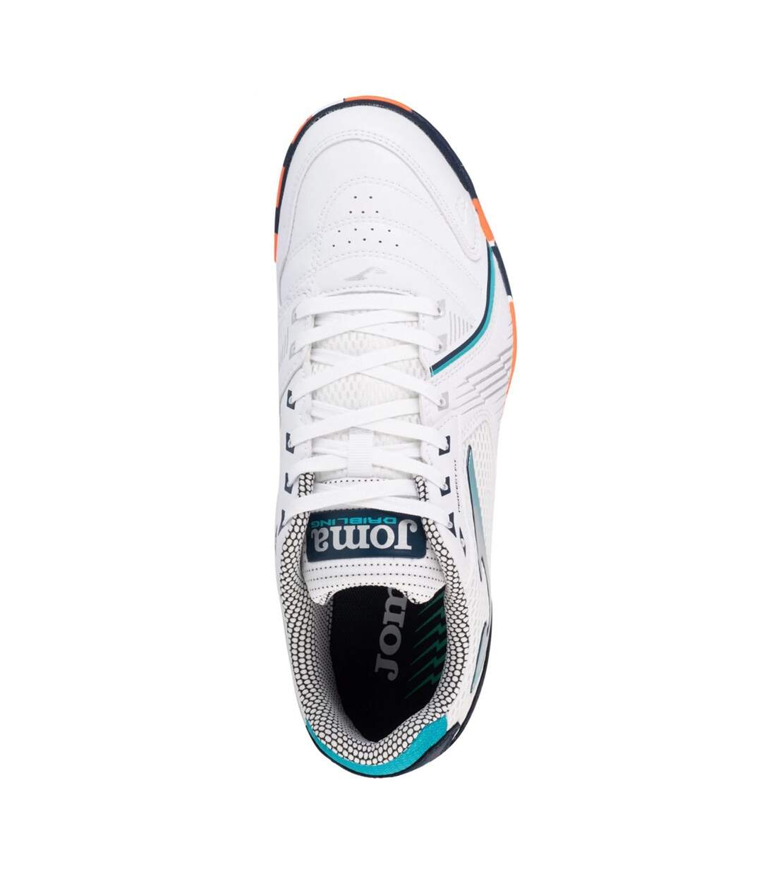 Baskets Dribling Homme Blanc Orange Joma-2