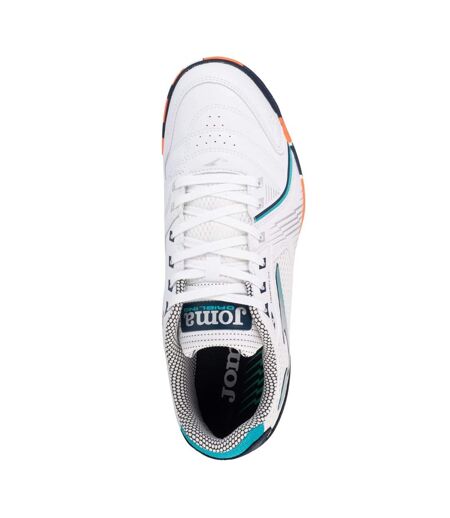 Baskets Dribling Homme Blanc Orange Joma