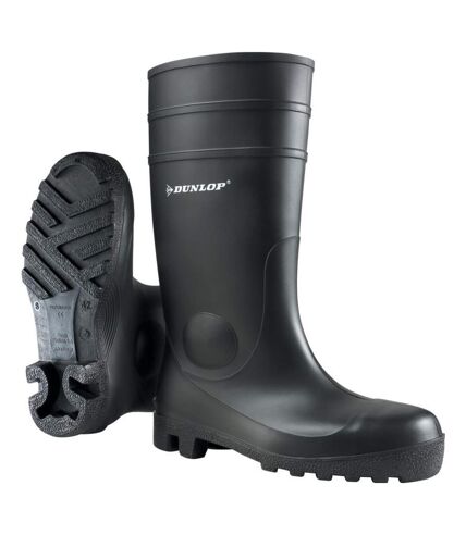 Dunlop FS1600 142PP Unisex Wellington Boots (Black) - UTFS2684