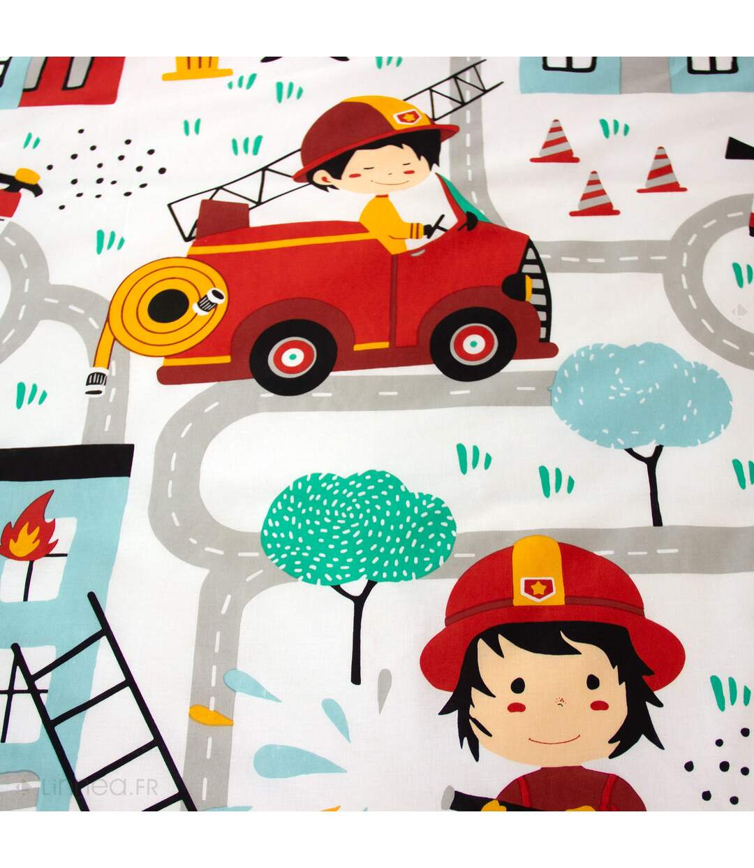 Parure de lit enfant FUEGO en coton BCI adouci-4