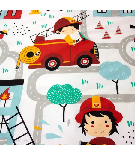 Parure de lit enfant FUEGO en coton BCI adouci