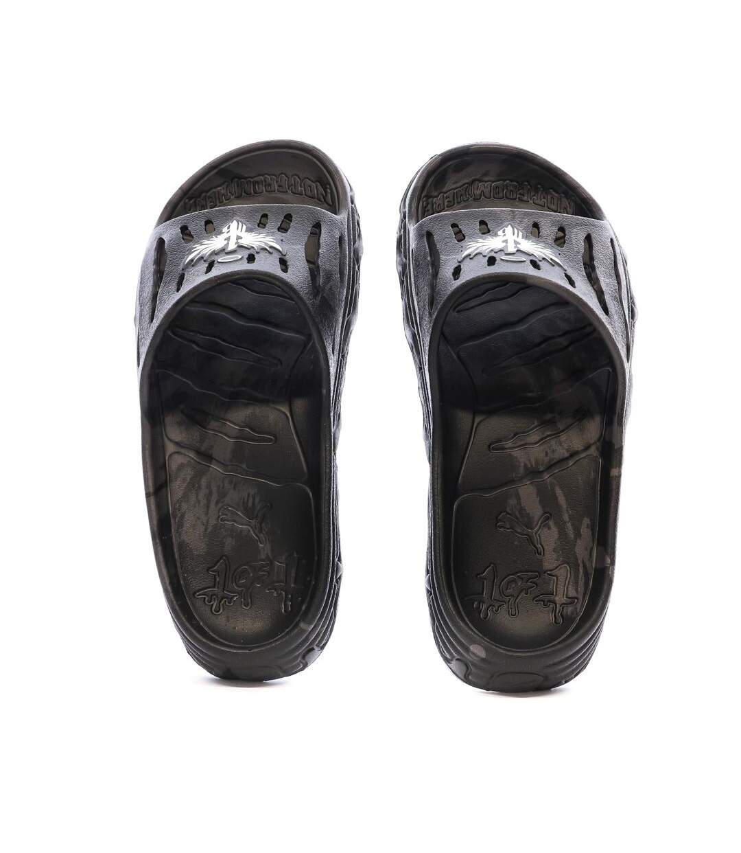Claquettes noires homme puma slide - 39-3