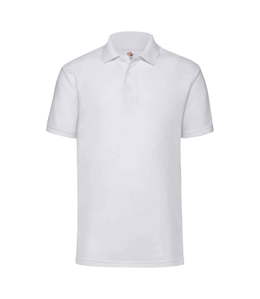 Polo 65/35 homme blanc Fruit of the Loom-1