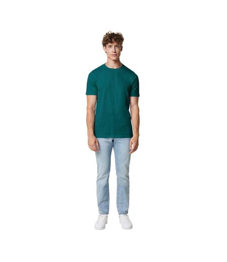 Unisex adult brett recycled cotton t-shirt verdigris Iqoniq