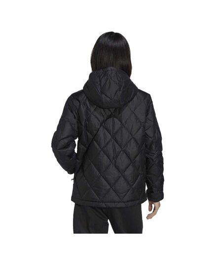 Unisex Adult Regular Hooded Jacket Black Adidas