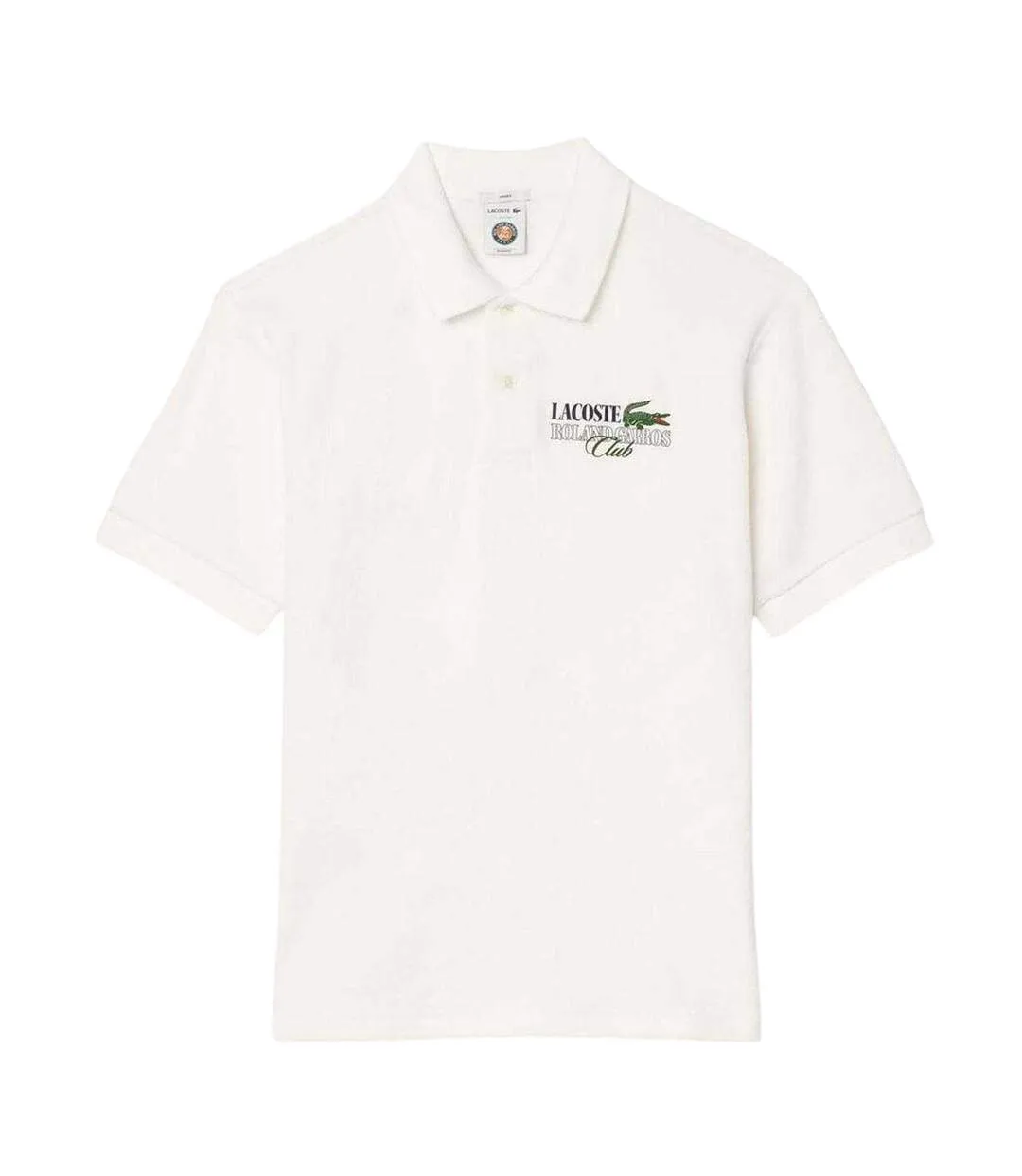 Polo Tennis Roland Garros Edition Adulte Crème Lacoste-1